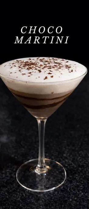 Choco Martini cocktail